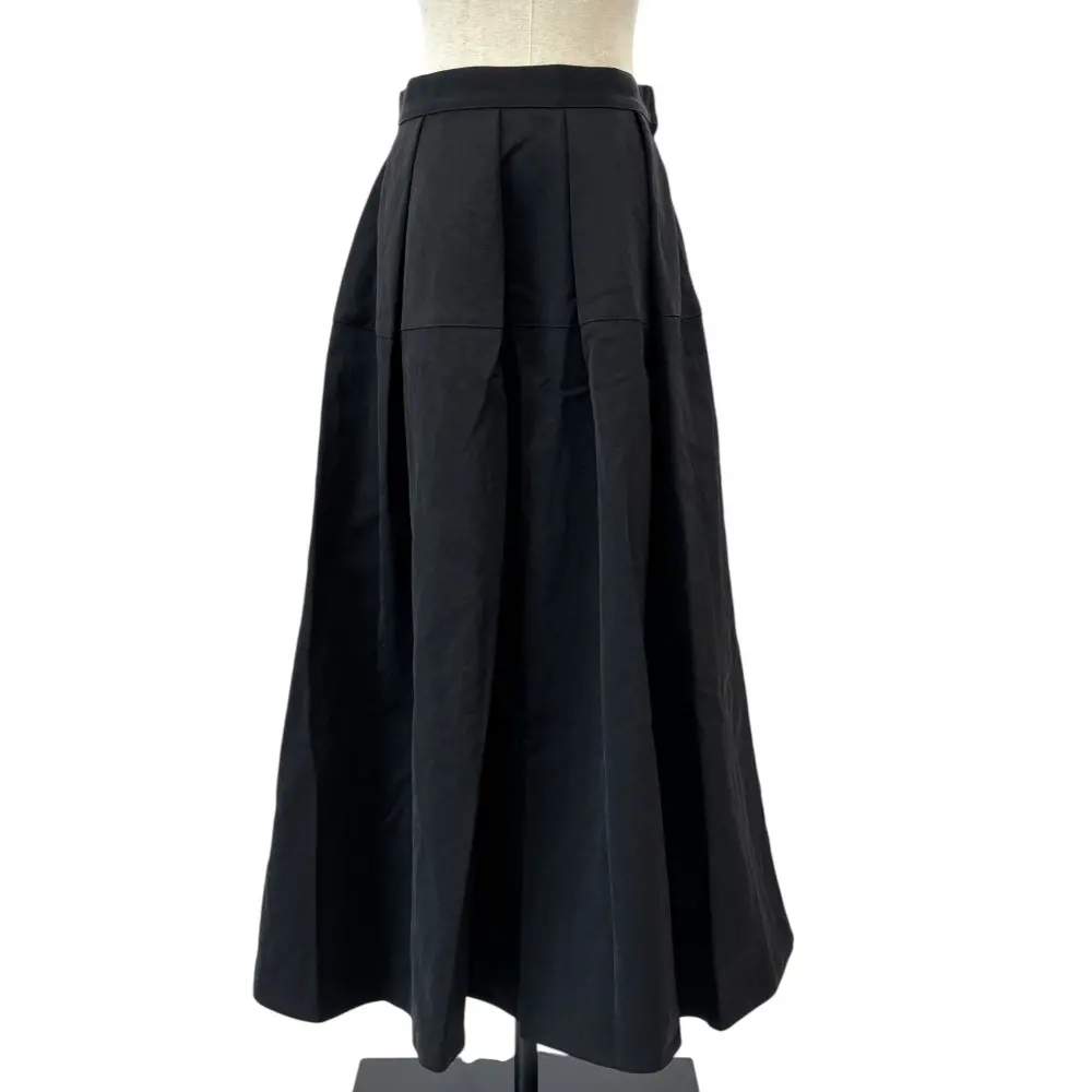 25SS Deuxieme Classe ドゥーズィエムクラス Beguiling ボリュームスカート サイズ38 ブラック