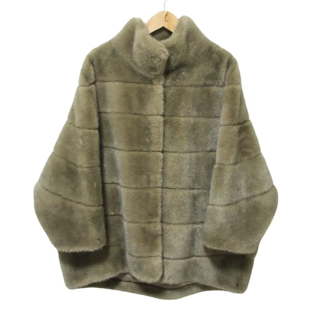 24AW MY WHITE マイホワイト ドゥーズィエムクラス 別注 エコファー ブルゾン ジャケット U ブラウン