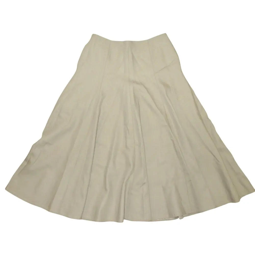 23AW Deuxieme Classe ドゥーズィエムクラス  Engaging ミモレ丈 フレア スカート 38 ベージュ