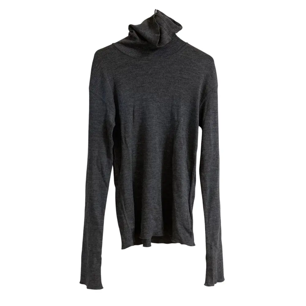 23AW Deuxieme Classe ドゥーズィエムクラス rib タートル ニットカットソー グレー