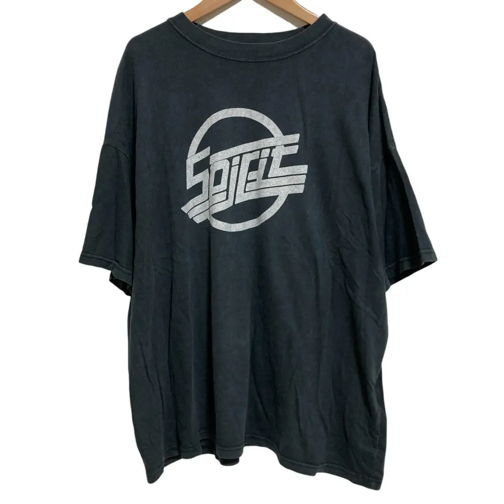 23AW MUSE de Deuxieme Classe ドゥーズィエムクラス ROCK T 1st ヴィンテージ加工 Tシャツ 23070500702130 ダークグレー