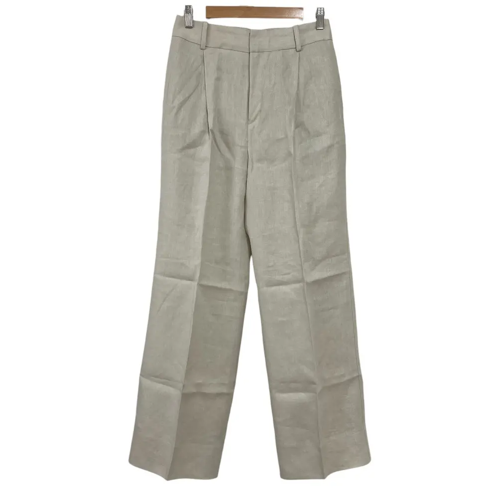 25SS MUSE de Deuxieme Classe ドゥーズィエムクラス Decency リネンパンツ サイズ36 キナリ