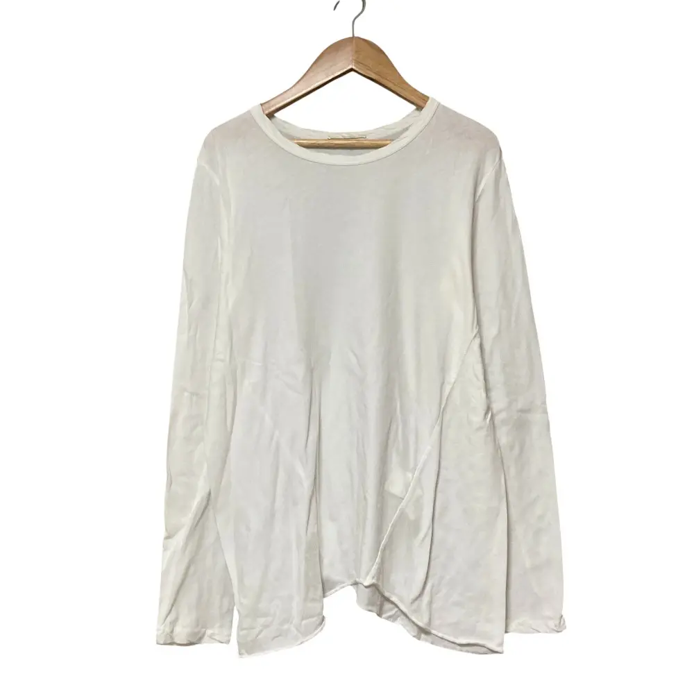 Deuxieme Classe ドゥーズィエムクラス Skew Tシャツ ロングスリーブ カットソー F ホワイト