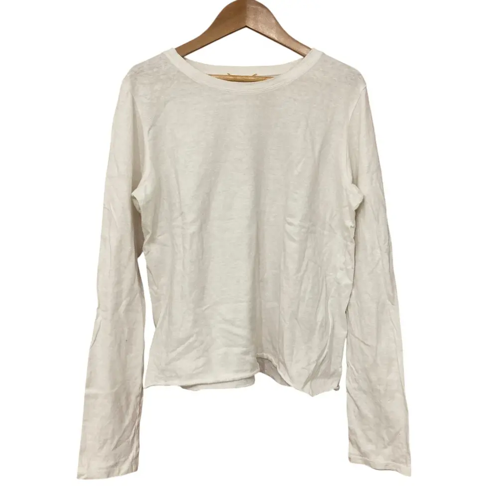 24SS Deuxieme Classe ドゥーズィエムクラス Layering Tシャツ short ロングスリーブ カットソー ホワイト