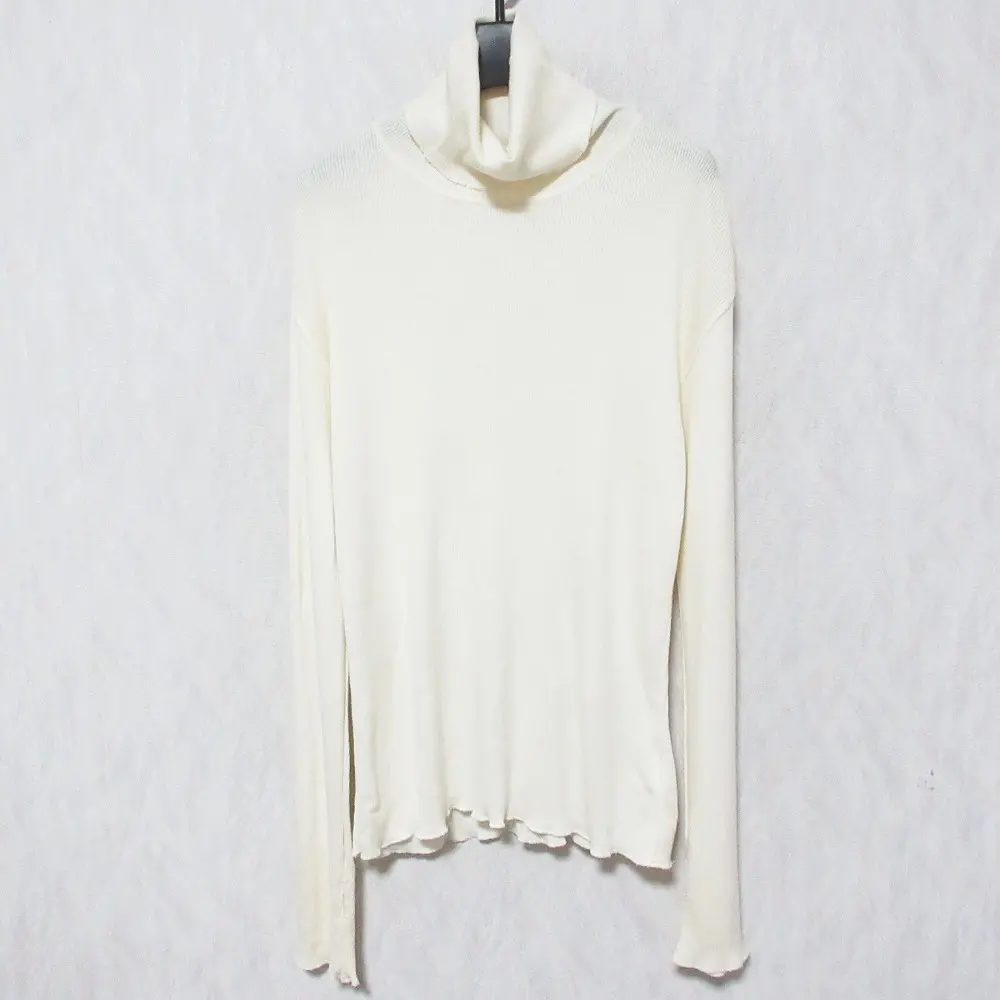 Deuxieme Classe ドゥーズィエムクラス rib タートル ニット セーター 22070500707030 ホワイト