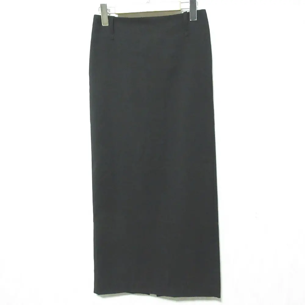 23AW Deuxieme Classe ドゥーズィエムクラス MAXI Skirt タイト マキシスカート 23060500703030 34 ブラック