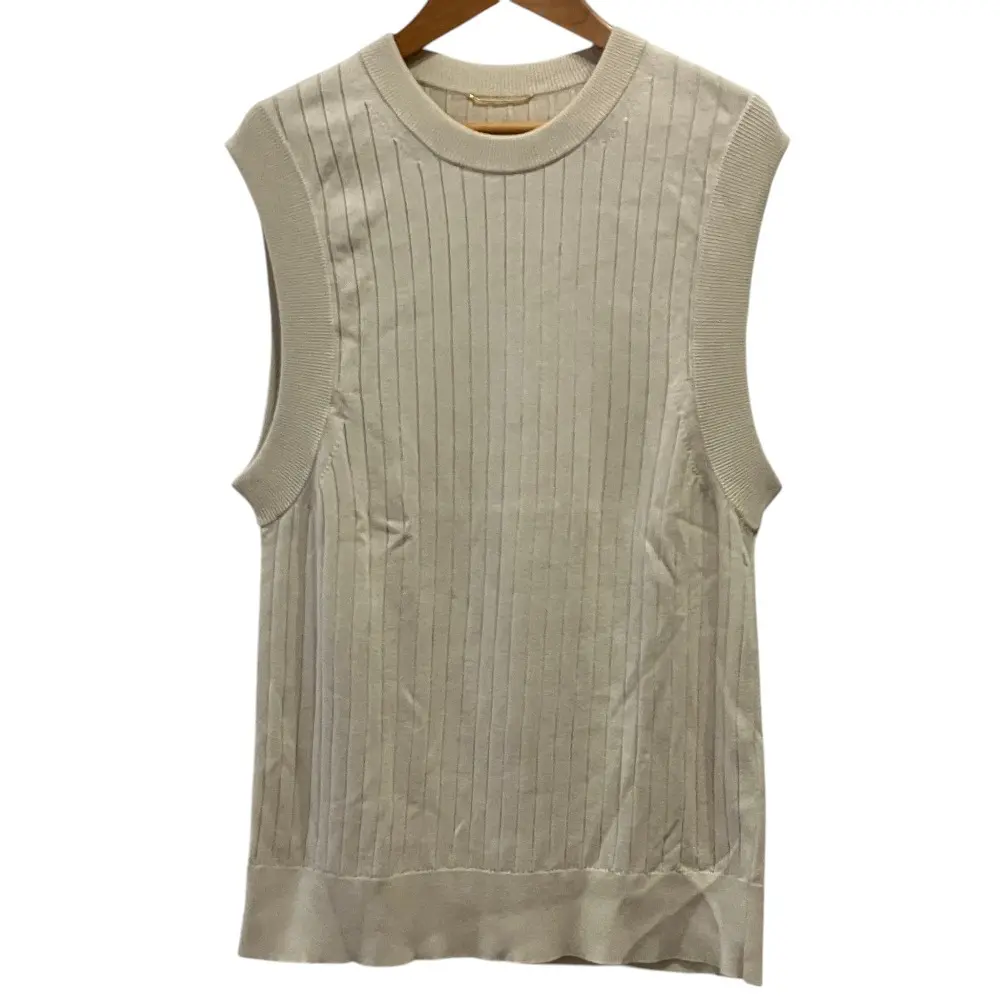 Deuxieme Classe ドゥーズィエムクラス Lady ニット ノースリーブ カットソー 20080500701030 サイズF ベージュ