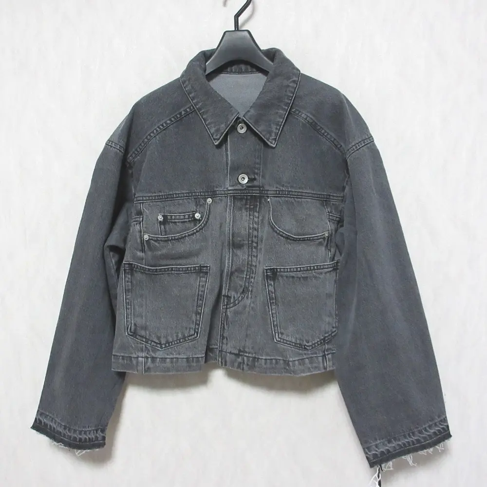 23AW Diagram ダイアグラム グレースコンチネンタル リメイク風デニムジャケット 再構築 Gジャン ブルゾン 0323301096 36 ブラック