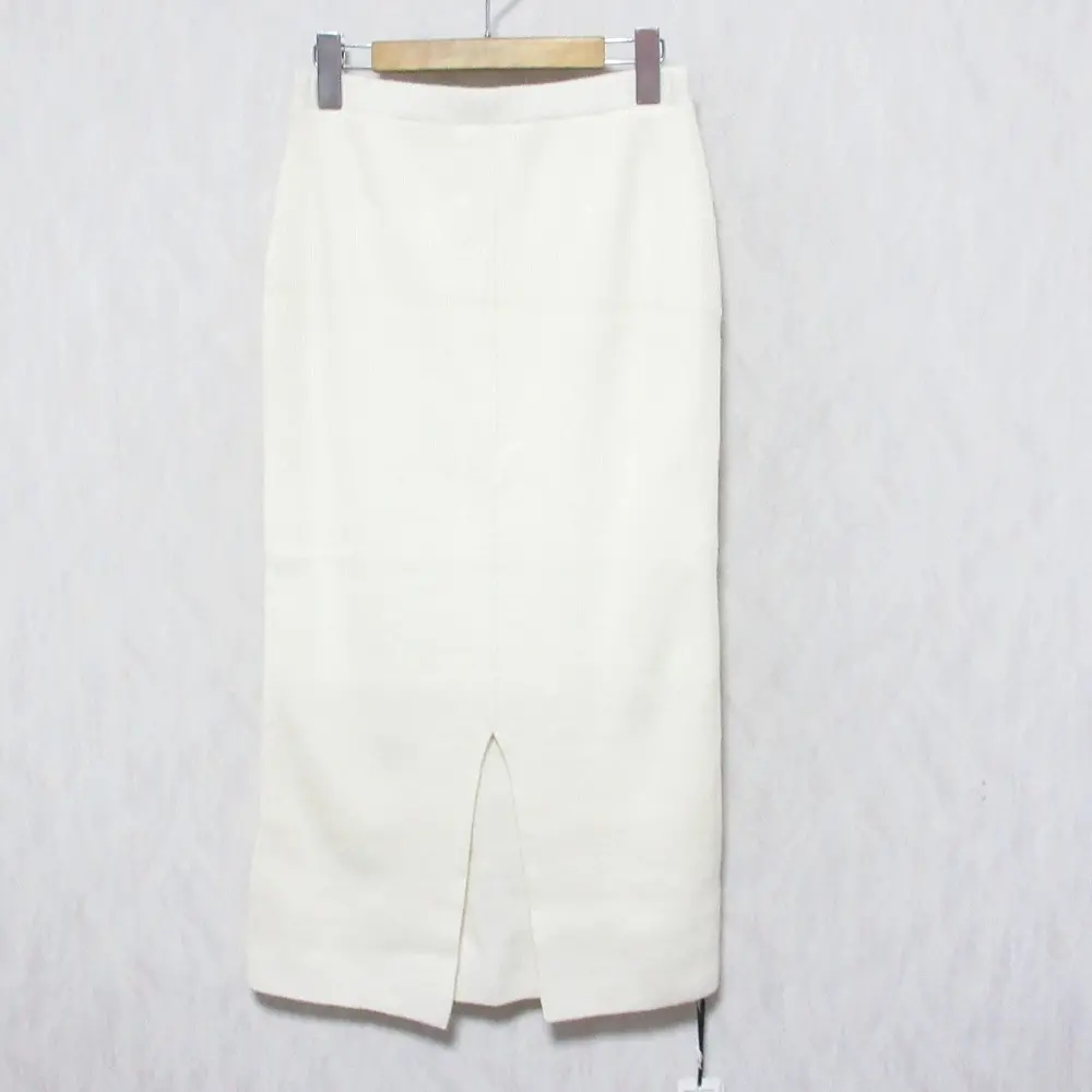 23AW Diagram ダイアグラム グレースコンチネンタル ロング タイト メリノウールニットスカート 0323423111 36 ホワイト