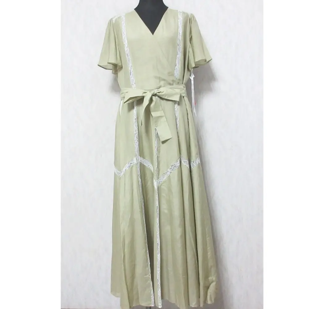 23SS Diagram ダイアグラム グレースコンチネンタル カシュクール切替フレアワンピース ロングドレス 0323231212 38 ベージュ