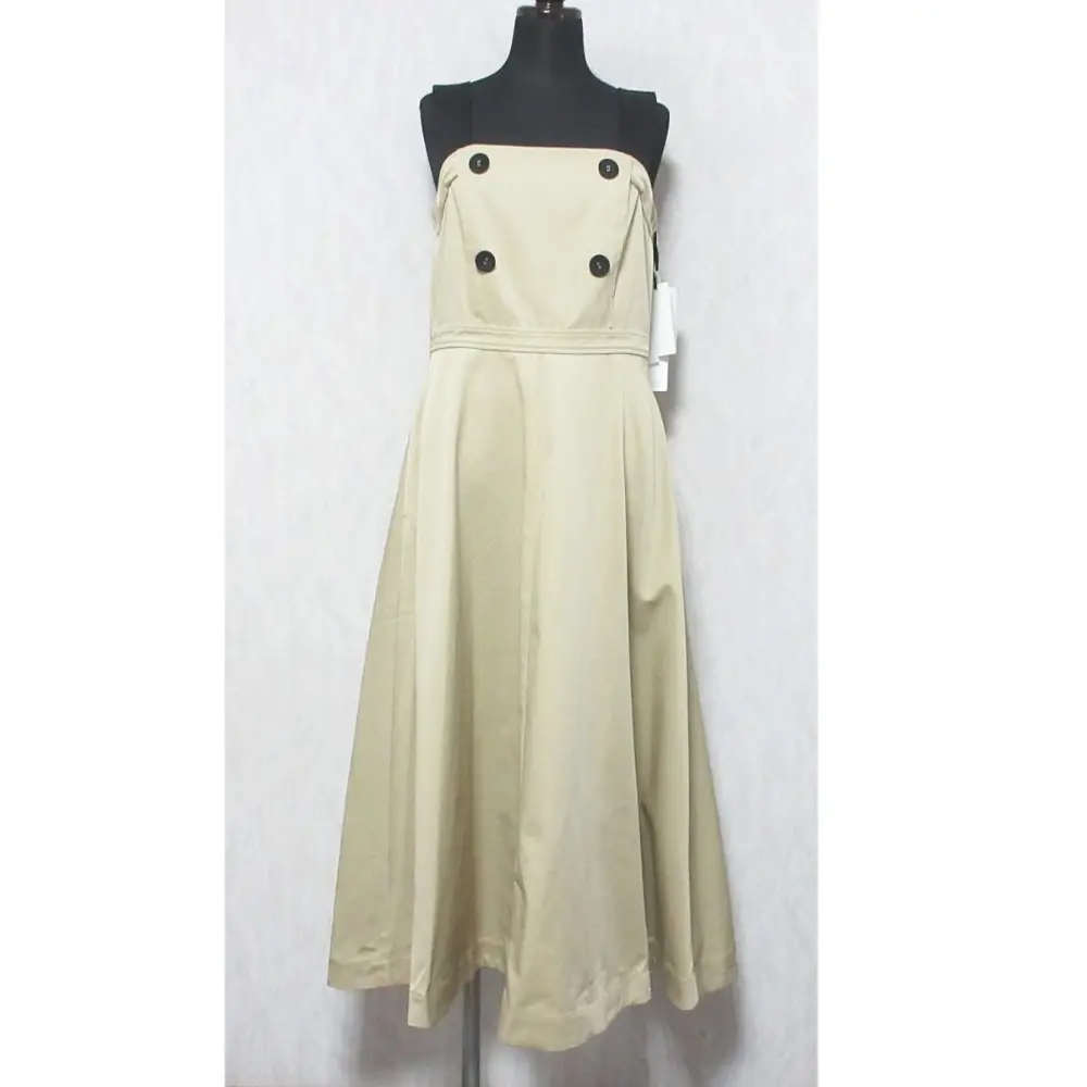 24SS Diagram ダイアグラム グレースコンチネンタル トレンチジャンパースカート ロングワンピース 0324121194 38 ベージュ