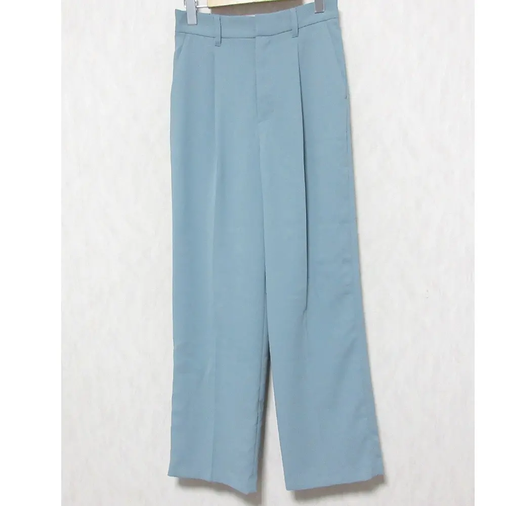 23AW Diagram ダイアグラム グレースコンチネンタル ツイルテーパードパンツ タック スラックス 0323311116 38 ブルー