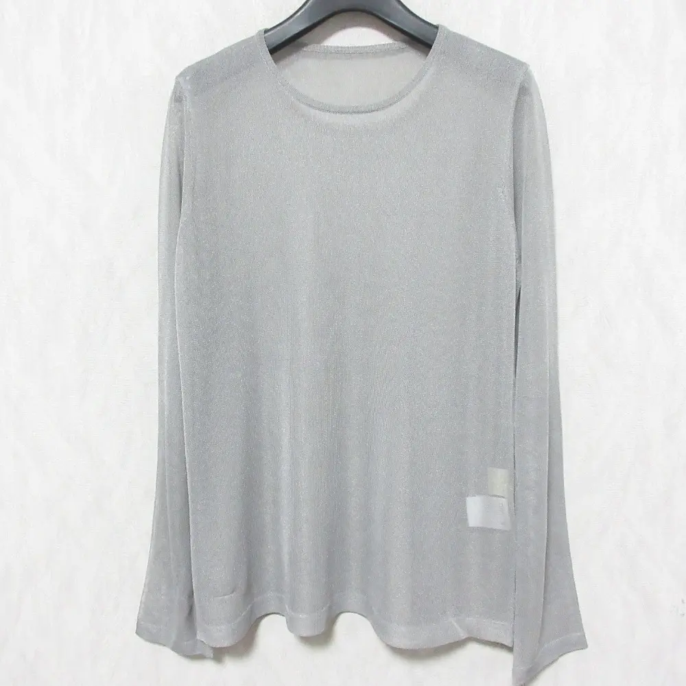 24AW Diagram ダイアグラム グレースコンチネンタル シアークルーニットトップ 長袖 カットソー 0324343127 36 グレー