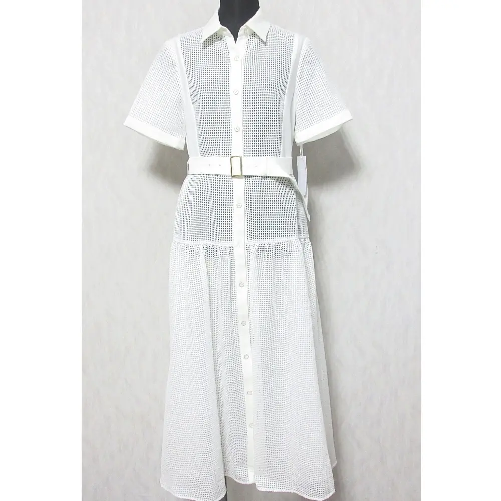 訳アリ 23SS Diagram ダイアグラム グレースコンチネンタル メッシュレース切替ワンピース ロングドレス 0323235198 36 ホワイト