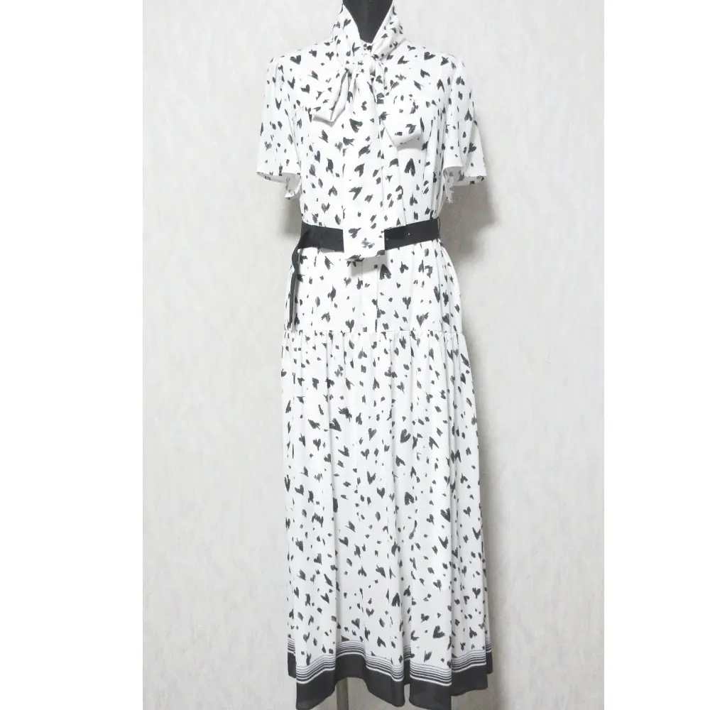 24AW Diagram ダイアグラム オンライン完売モデル ハートレオパードプリントワンピース 0324331061 36 キナリ