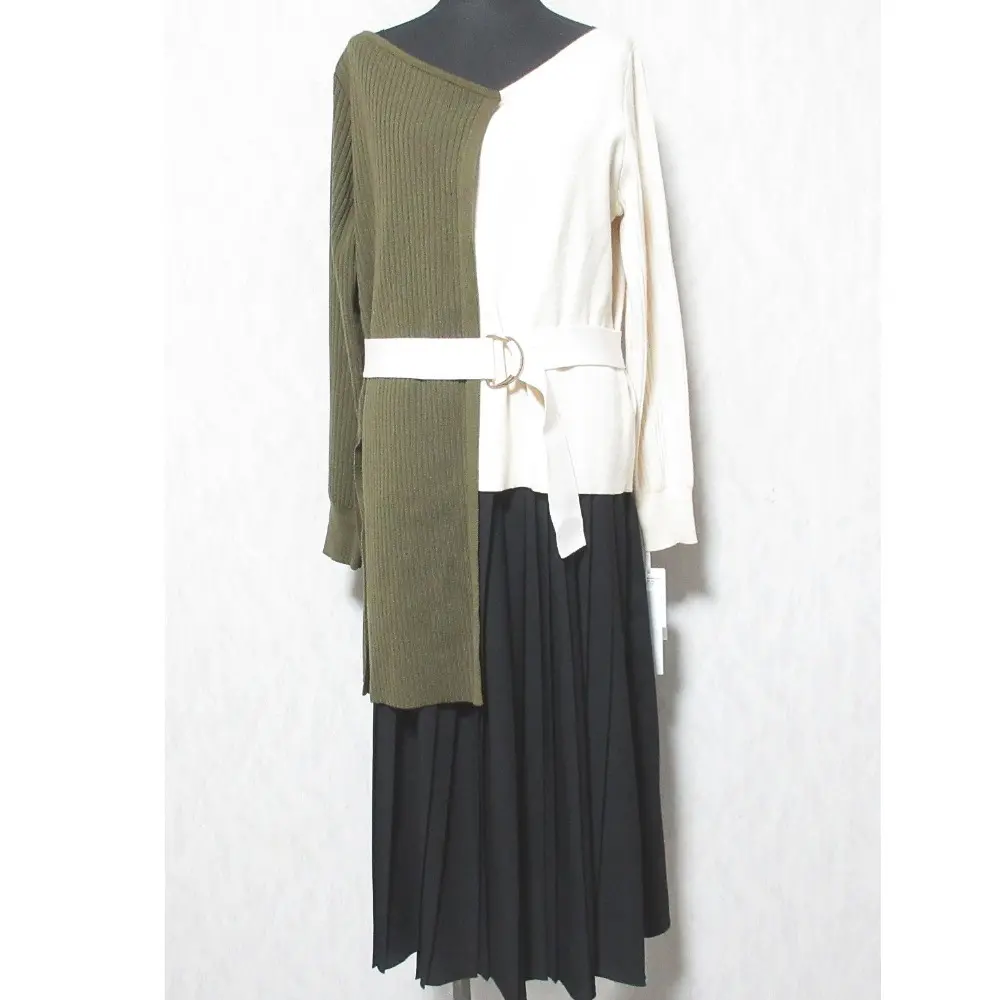 Diagram ダイアグラム グレースコンチネンタル イレギュラーニットワンピース 39433074 36 キナリ