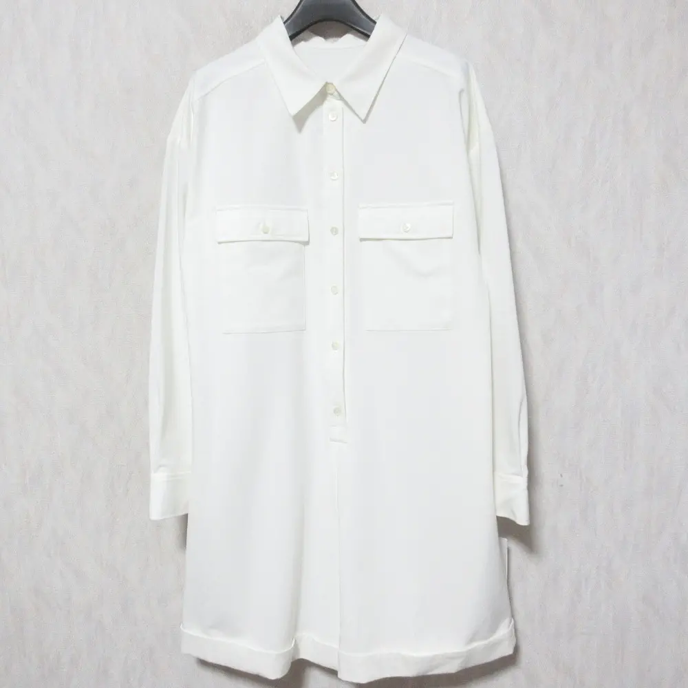 23SS Diagram ダイアグラム グレースコンチネンタル シャツサロペット オールインワン ショートパンツ 0323117139 36 ホワイト