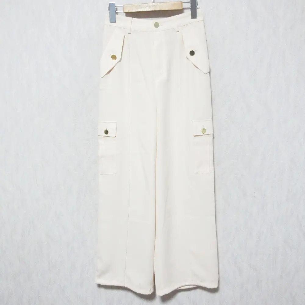 24SS Diagram ダイアグラム グレースコンチネンタル バックサテンカーゴパンツ 0324211121 サイズ36 キナリ