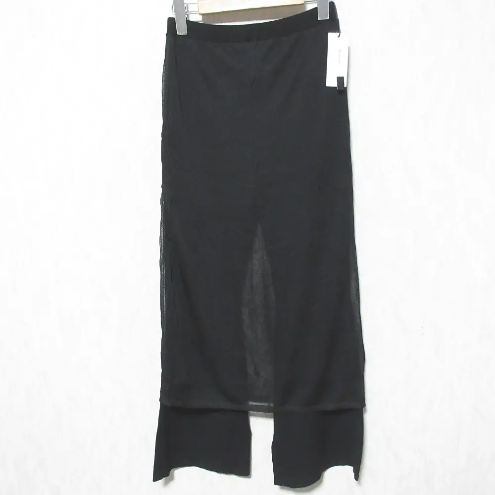 24AW Diagram ダイアグラム グレースコンチネンタル シアーニットパンツ 0324413107 サイズ36 ブラック