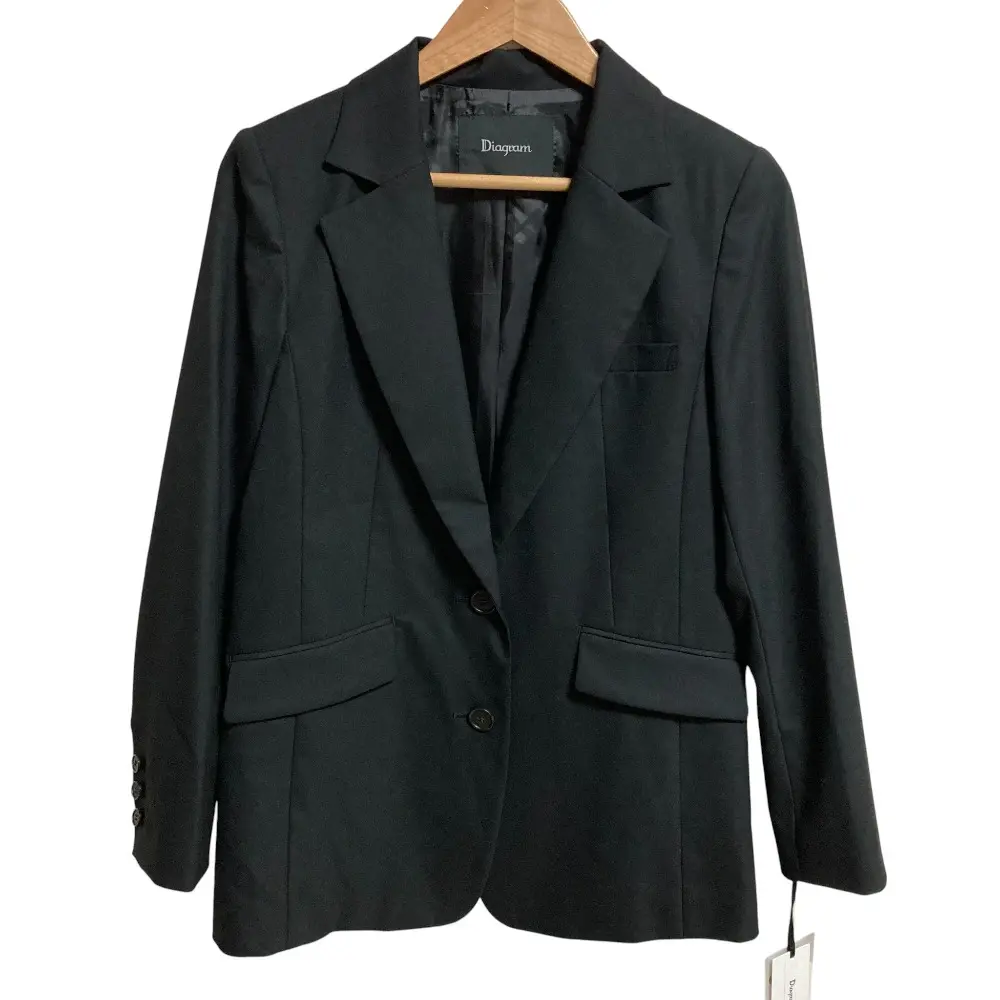 23AW Diagram ダイアグラム グレースコンチネンタル シングルテーラージャケット 0323301181 サイズ38 ブラック 