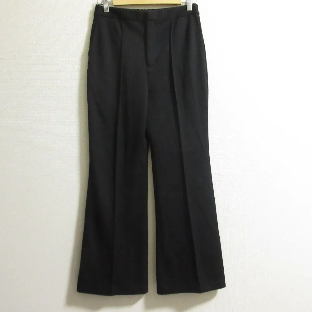 25AW Diagram ダイアグラム グレースコンチネンタル フレアカットパンツ スラックス 0325312327 サイズ38 ブラック