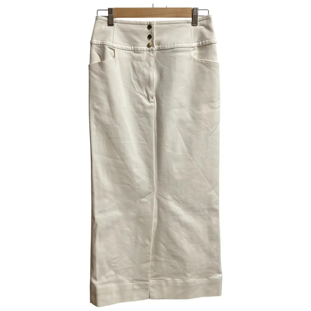 24SS Diagram ダイアグラム グレースコンチネンタル ストレッチタイトスカート 0324121206 サイズ38 ホワイト