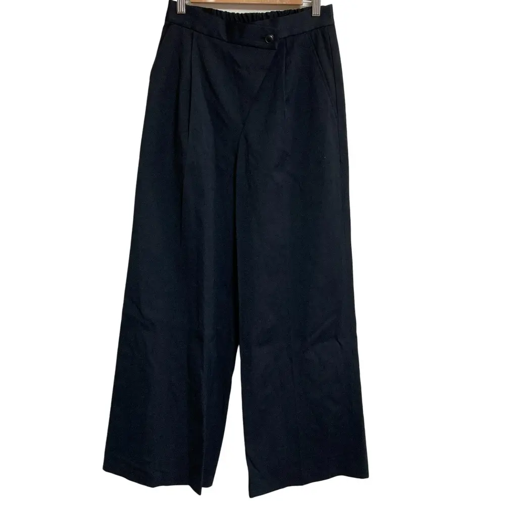 25AW Diagrum ダイアグラム ラップワイドパンツ 0325311330 サイズ38 ブラック