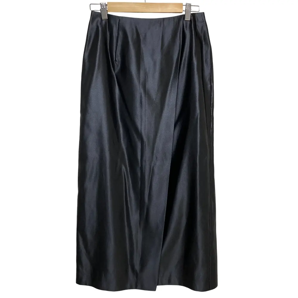 24AW Diagram ダイアグラム グレースコンチネンタル コーティングラップスカート 0324321157 サイズ38 ブラック