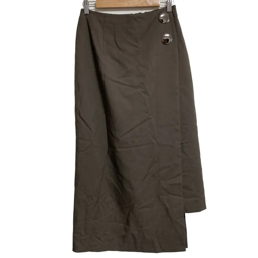 24AW Diagram ダイアグラム グレースコンチネンタル ラップタイトスカート 0324421027 サイズ38 グレー