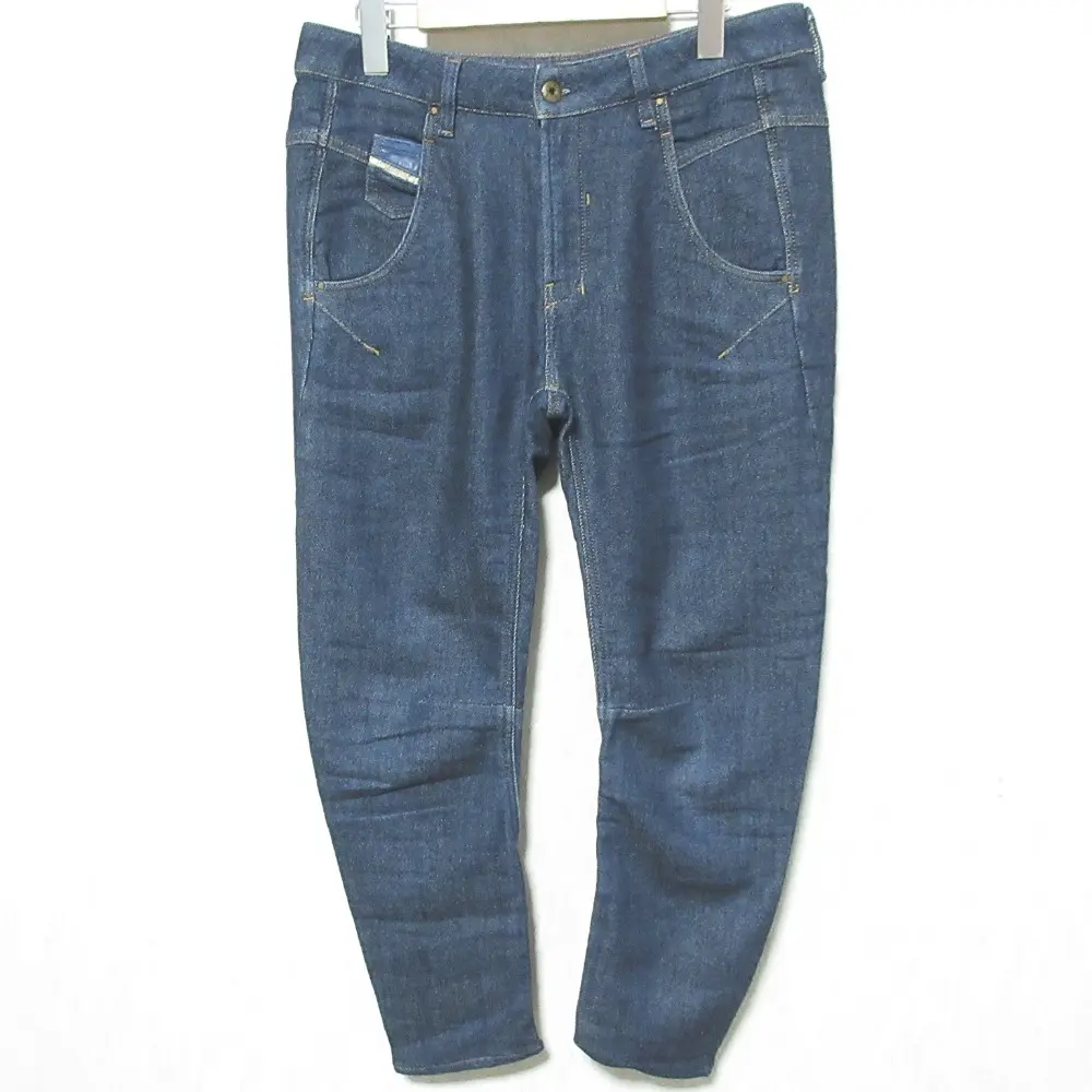 DIESEL ディーゼル FAYZA-NE ストレッチ ジョグジーンズ バナナシェイプ デニムパンツ 27 インディゴ