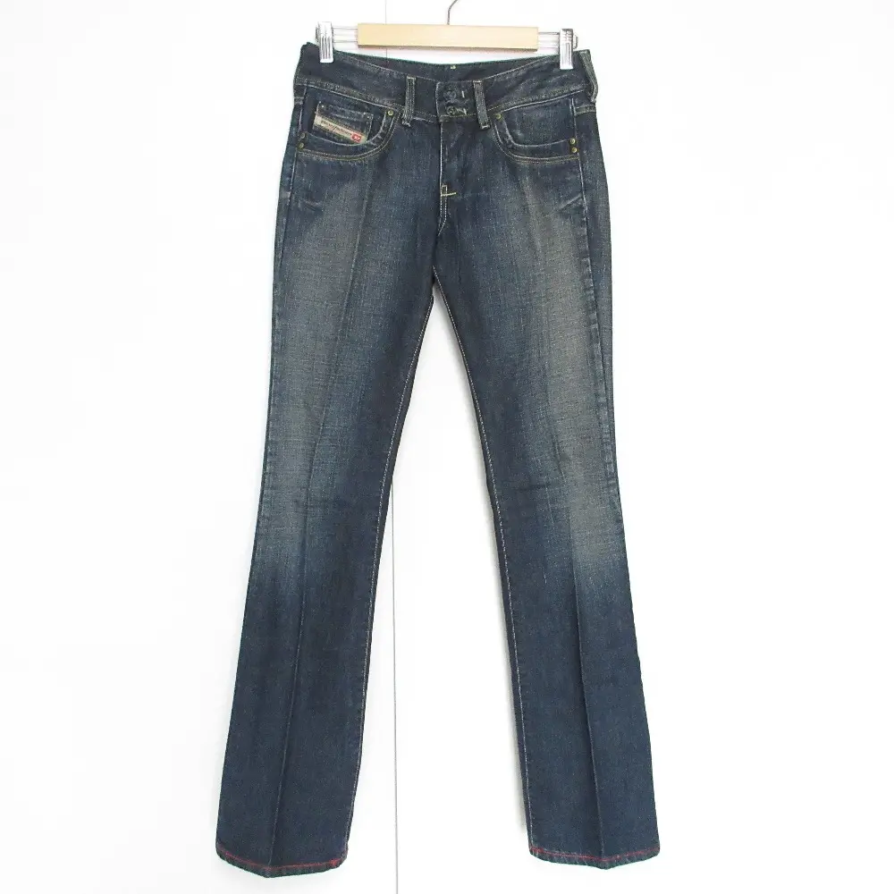 DIESEL ディーゼル RONHAR フレア デニムパンツ ジーンズ W27 インディゴブルー