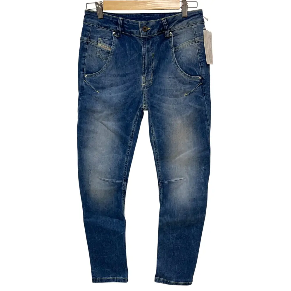 DIESEL ディーゼル fayza ストレッチ ボーイフレンドデニムパンツ キッズ14Y ブルー 
