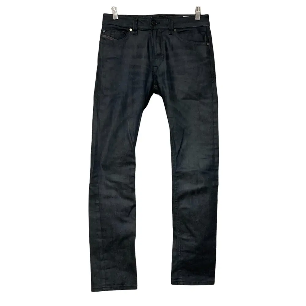 DIESEL ディーゼル THAVAR 0667I_STRETCH ストレッチ スリム スキニー デニムパンツ ジーンズ W28 ダークネイビー
