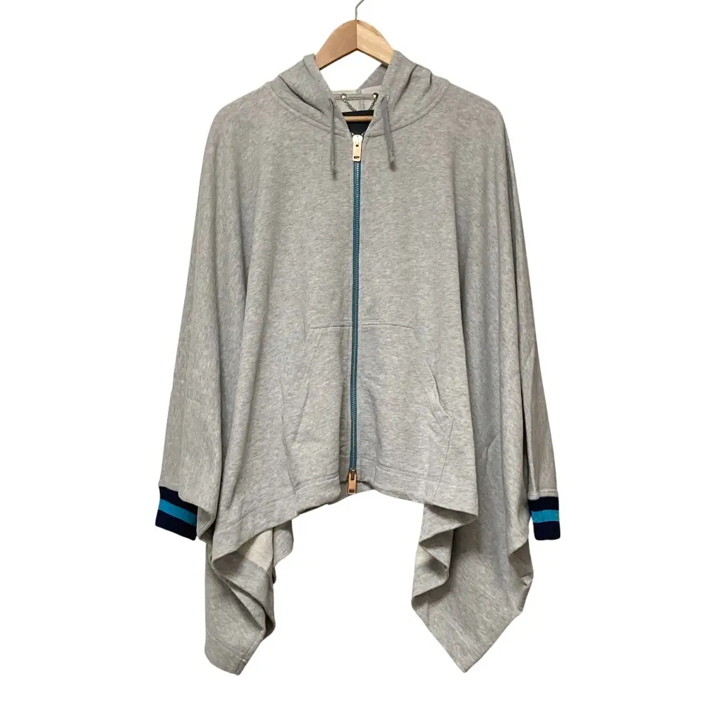 DIESEL ディーゼル ジップアップポンチョ パーカー グレー