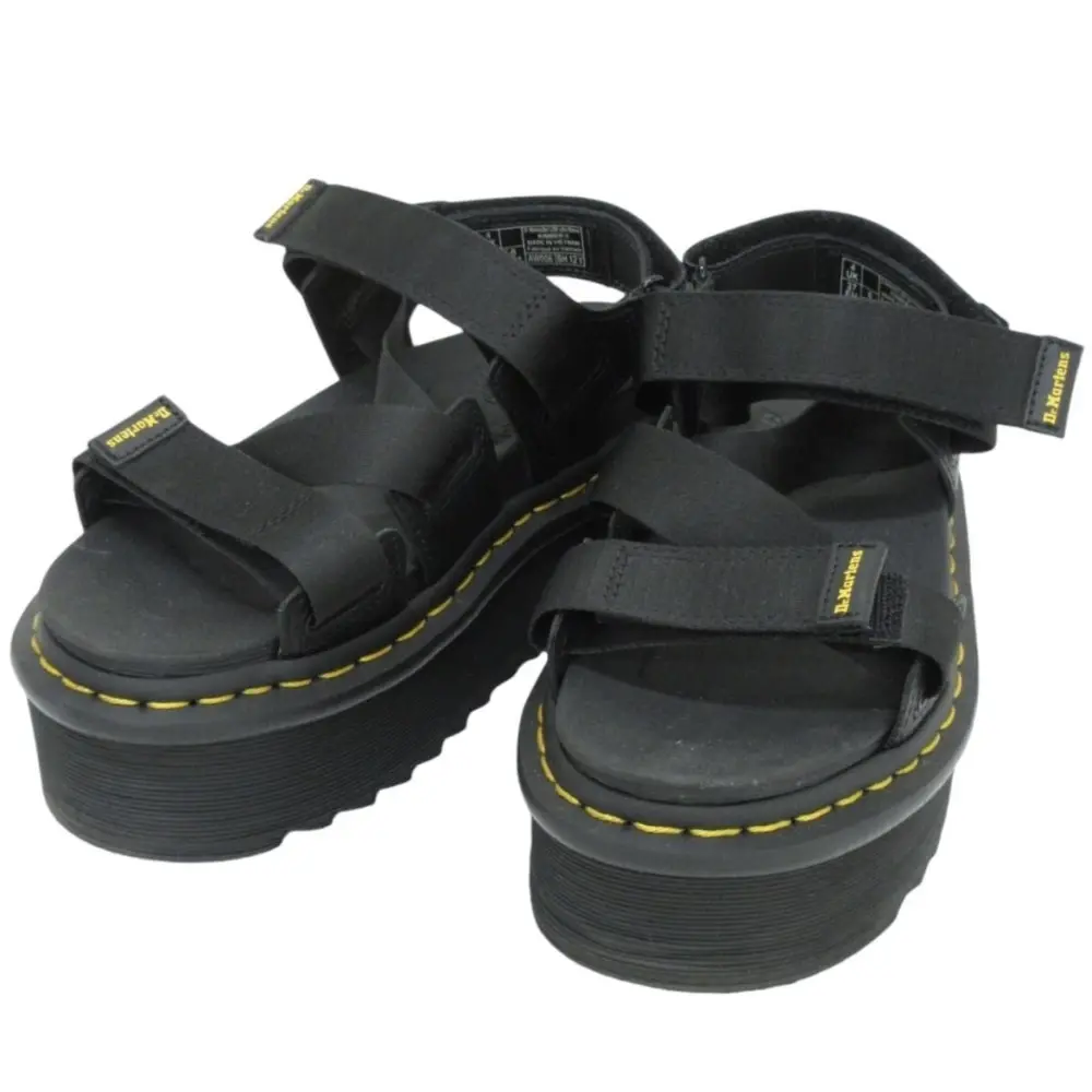 Dr.Martens ドクターマーチン KIMBER II マルチストラップ 厚底サンダル UK4 23cm相当 ブラック