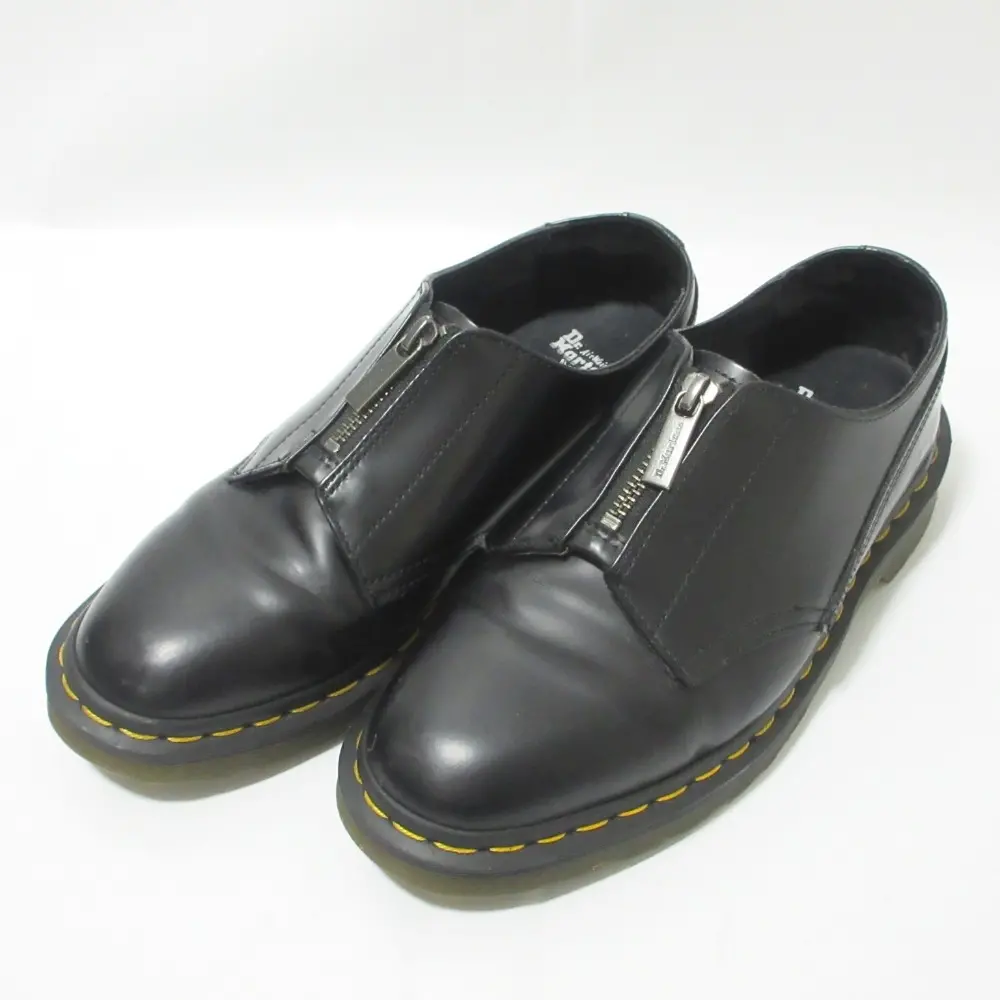 Dr.MARTENS ドクターマーチン CULLEN センタージップ レザー ドレスシューズ UK5 約24.0cm ブラック