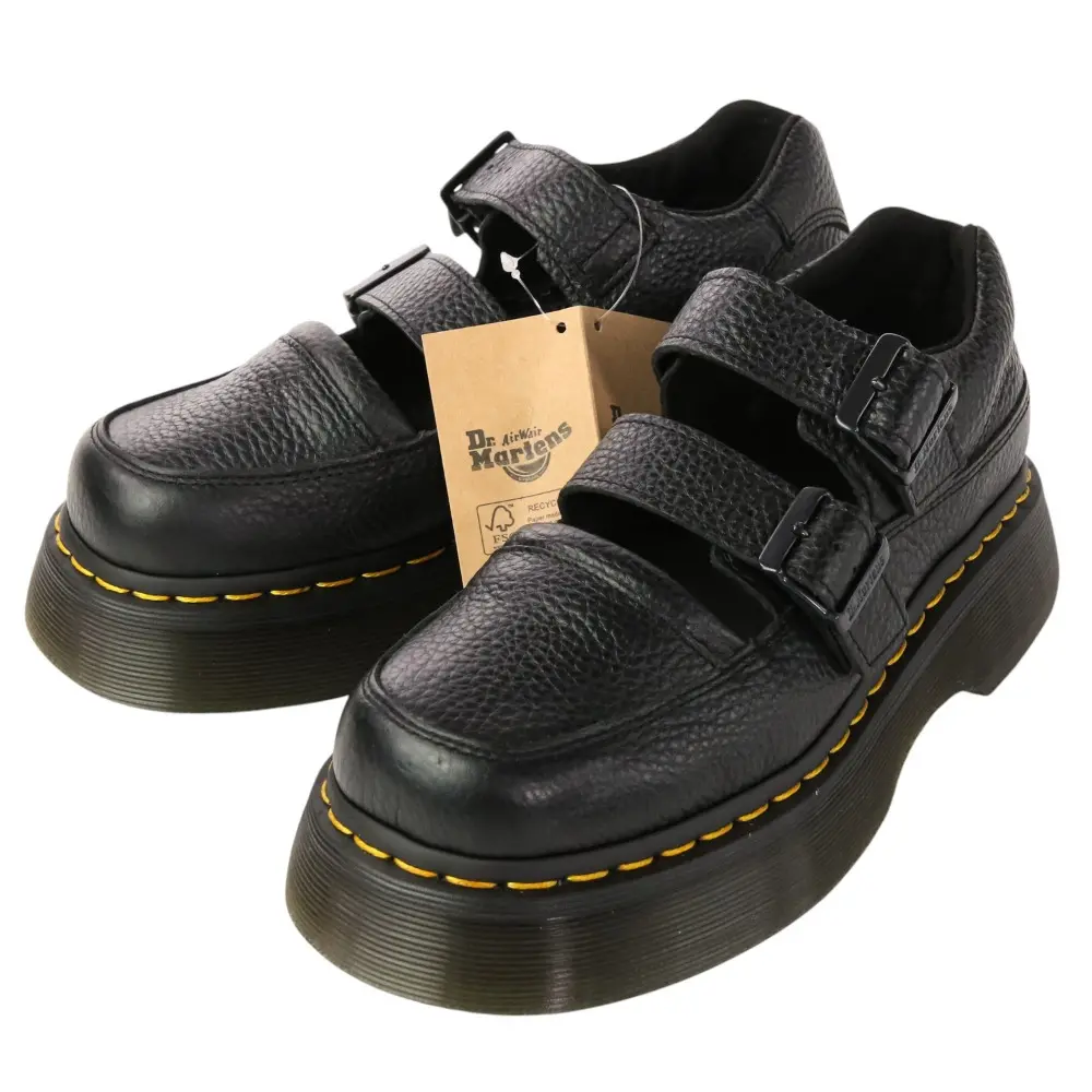 Dr. Martens ドクターマーチン BUZZ MJ メリージェーン ダブルストラップ シューズ サイズUK4 約23cm ブラック 