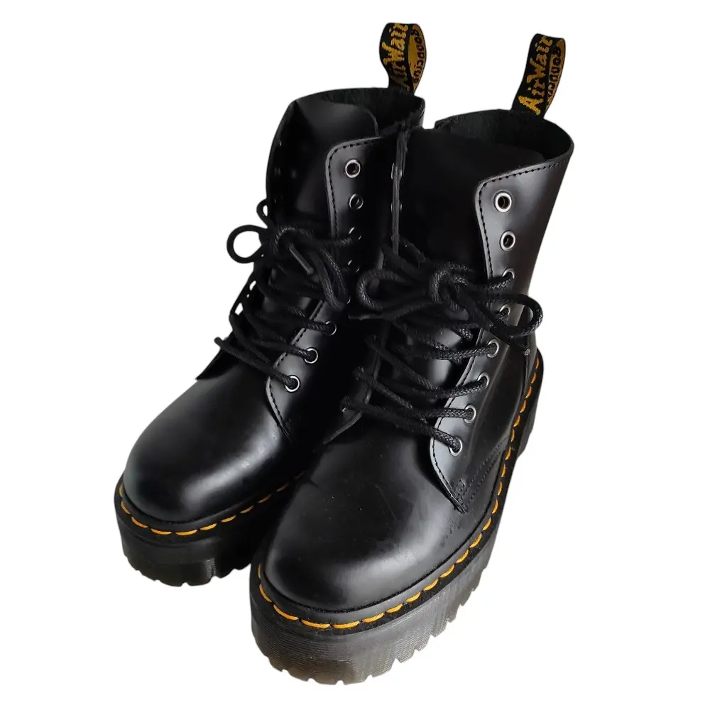 Dr.Martens ドクターマーチン レザー サイドジップ JADON 8ホールブーツ 15265001 サイズUK4 23cm相当 ブラック