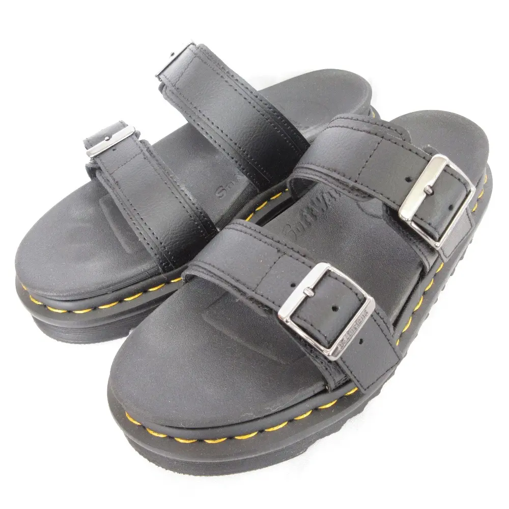 Dr.Martens ドクターマーチン MYLES SLIDE SANDAL マイルス スライド サンダル 31813001 UK4 ブラック