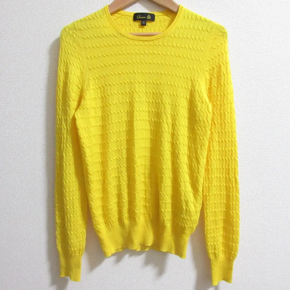 Drawer ドゥロワー カシミヤシルク 18G ケーブル プルオーバー ニット