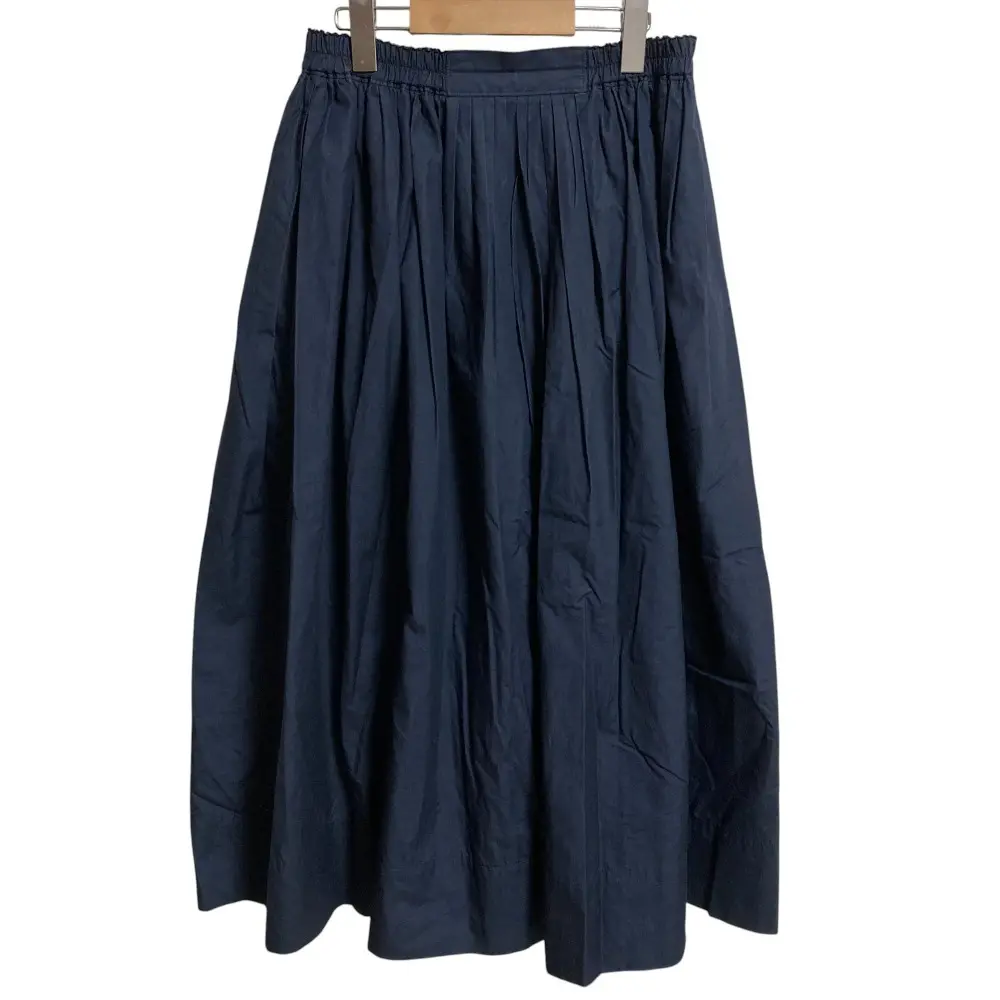 DRAWER ドゥロワー ティアード シルクブレンド フリンジ ひざ丈 ラップ