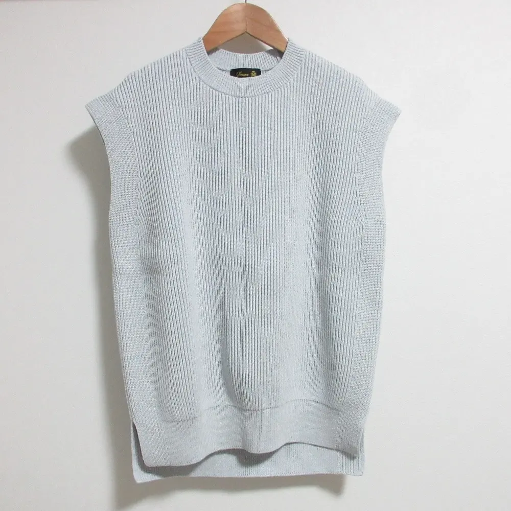 Drawer ドゥロワー カシミヤ シルク ロングスリーブ 長袖 フロント