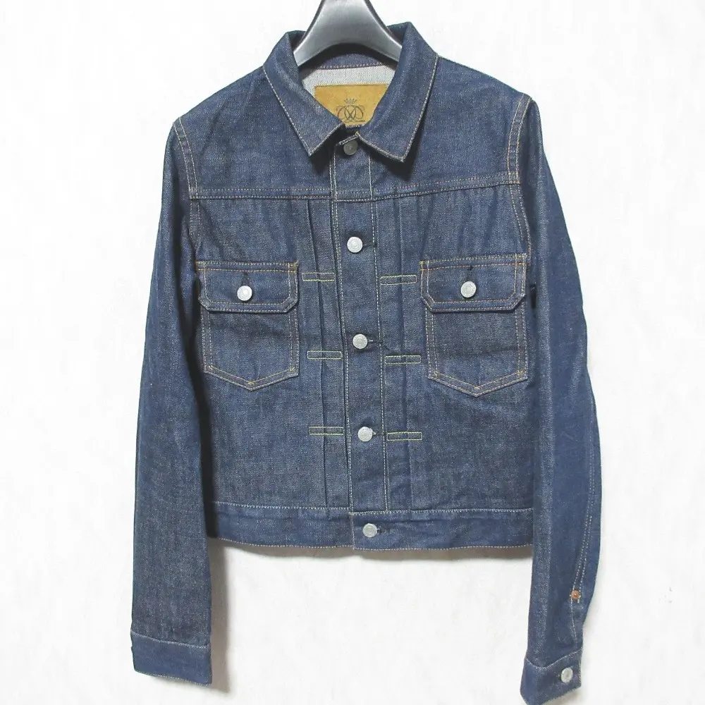 DRAWER ドゥロワー デニムジャケット Gジャン 6522-277-0419 サイズ36 インディゴブルー