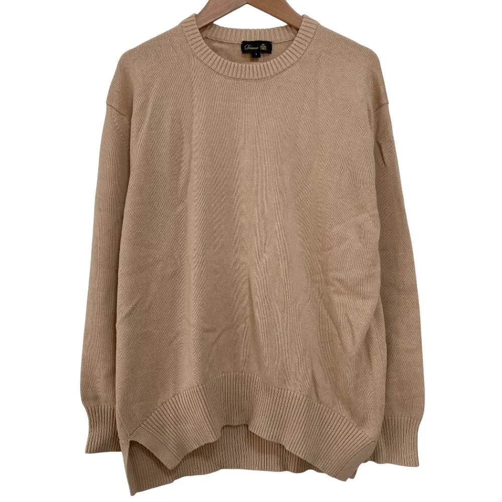 Drawer ドゥロワー 18G カシミヤシルクリブ クルーネックニット 6513-106-1148 SIZE1 ベージュの買取実績【2025年9月買取】
