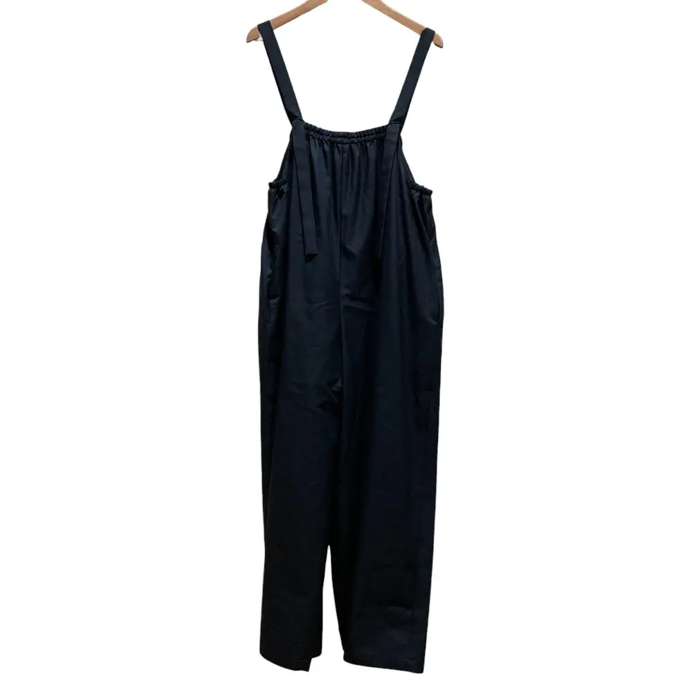 Drawer ドゥロワー ウール ナイロン サロペット オールインワン 6514-299-1238 SIZE36 ネイビー