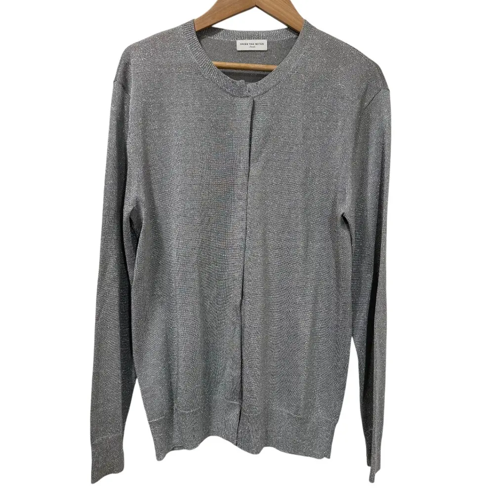 ドリスヴァンノッテン】ゴールド＆シルバーラメニット Dries Van Noten