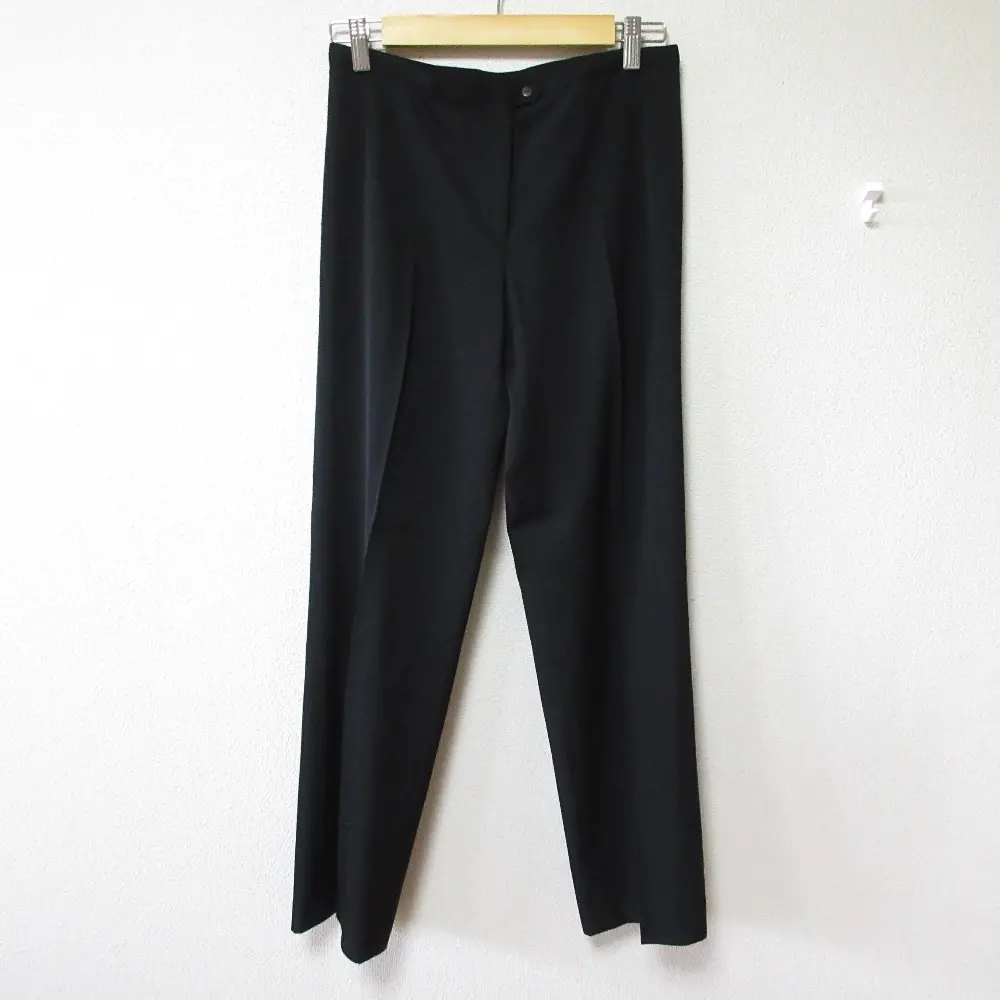 DRIES VAN NOTEN ドリスヴァンノッテン ウール スラックス パンツ 36 ブラック