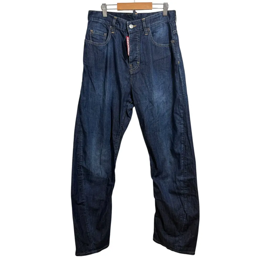 Dsquared2 ディースクエアード ストレッチ ボタンフライ デニムパンツ ジーンズ 34 インディゴブルー