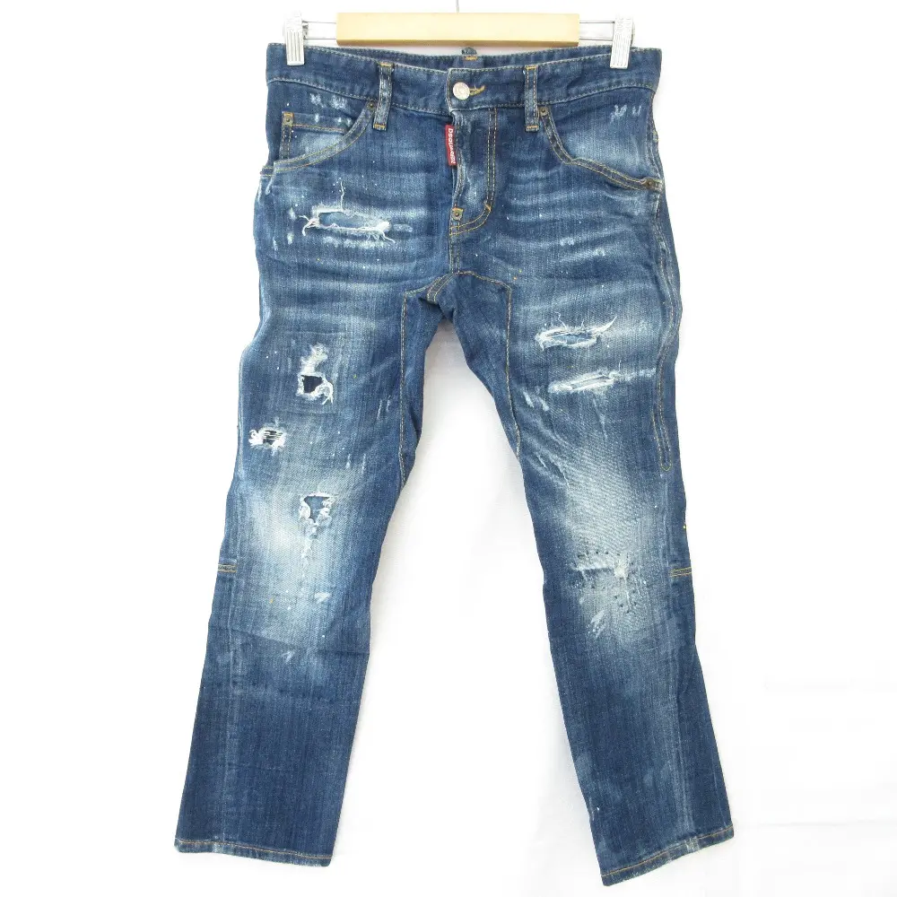 DSQUARED2 ディースクエアード アイコンジーンズ デニムパンツ 34 インディゴ