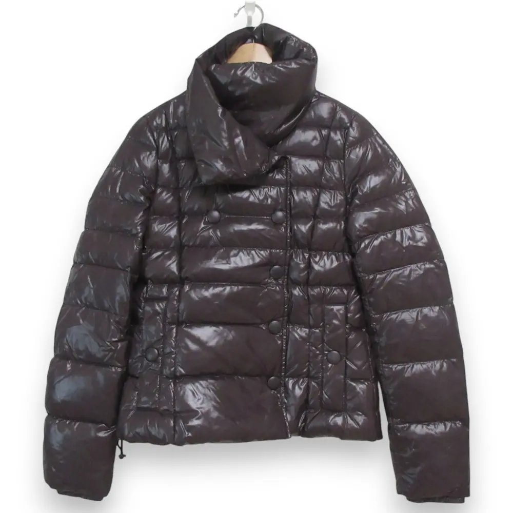 DUVETICA デュベティカ Penelope ペネロペ ハイネック ショート丈 ダウンジャケット 42 ブラウン系